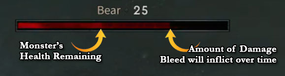 Bleed Monster Health Bar