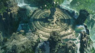 Kurast. For scale note the character on the left side of the octagon.