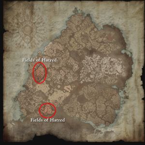 Fields of Hatred Locations