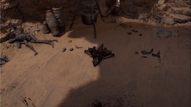 An inactive Seneschal Construct. A Governing Stone will bring it to life.