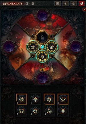 Divine Gifts and Essence Slots