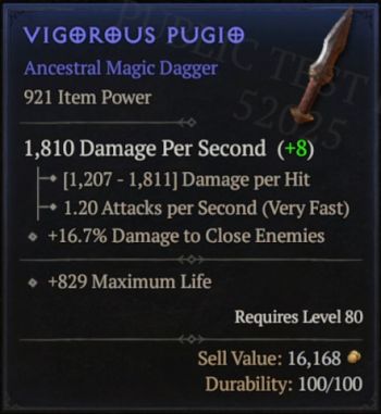 Magic Item Affixes