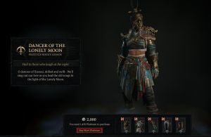 Rogue Lunar Awakening Costmetics