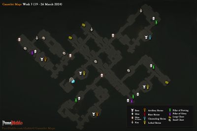 Gauntlet Map Week 3 Diablo 4