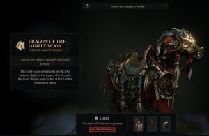 Mount Lunar Awakening Costmetics