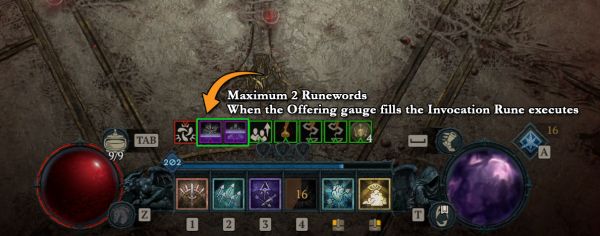 Runewords Offering Gauge