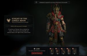 Barbarian Lunar Awakening Costmetics