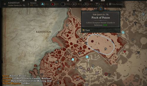 Pinch of Poison Farming Area