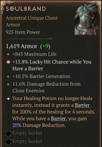 Greater Affix on Unique