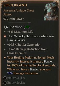 Greater Affix on Unique