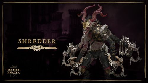 Shredder class of the First Khazra in the Dark Citadel