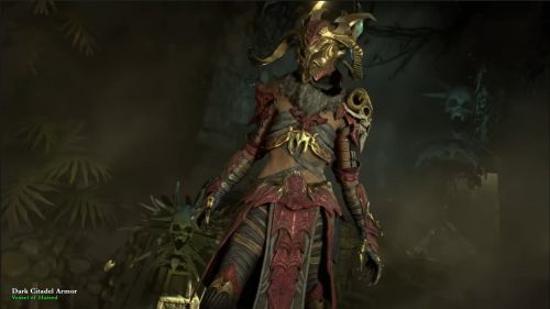 Dark Citadel Armor - Necromancer