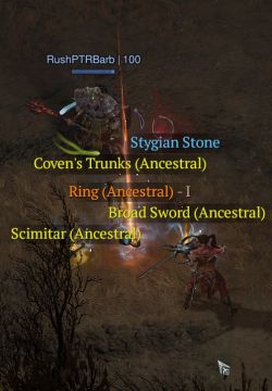 1 Greater Affix Drop on Ring