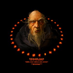 Fiery Runes - Deckard Cain