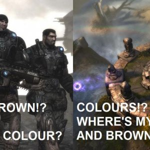 Grey and Brown?
