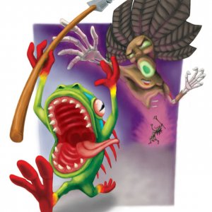 Witch Doctor Scares Murloc