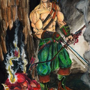 Barbarian archer