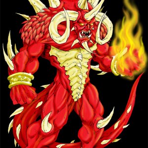Diablo in Flames