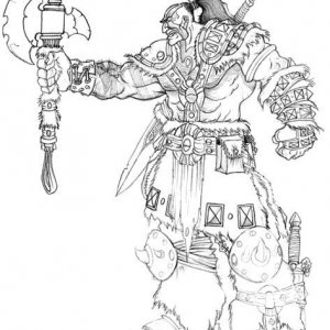Barbarian concept art
