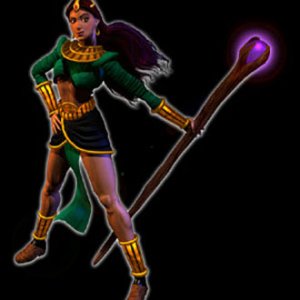 Sorceress Render