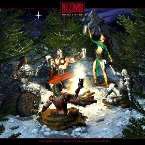 Blizzard North Xmas Card