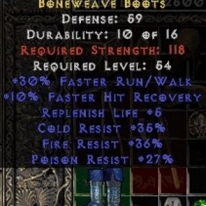 Rare triple res boots.