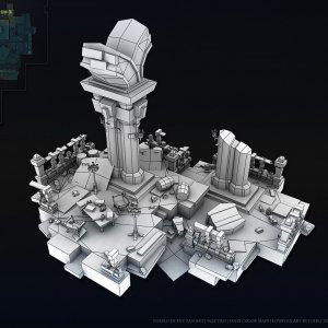 Fan Created D3 Act 1 Mini Environment Wireframe