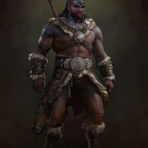 Barbarian Concept Art