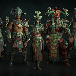 Media 'Nahantu Unearthed Armor Bundle' in category 'Diablo IV Concept Art'