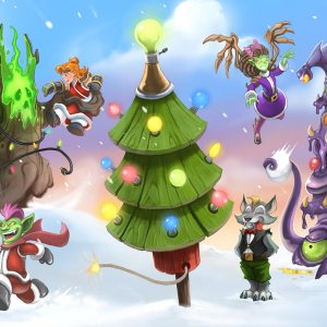 Blizzard Holiday Card 2010