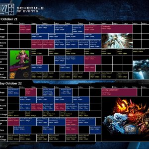 BlizzCon 2011 Schedule Planner