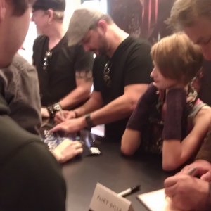 Book of Cain signing