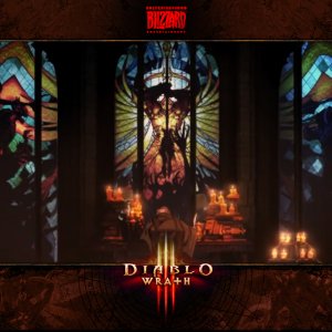 Diablo III: Wrath #1 Stain Glass