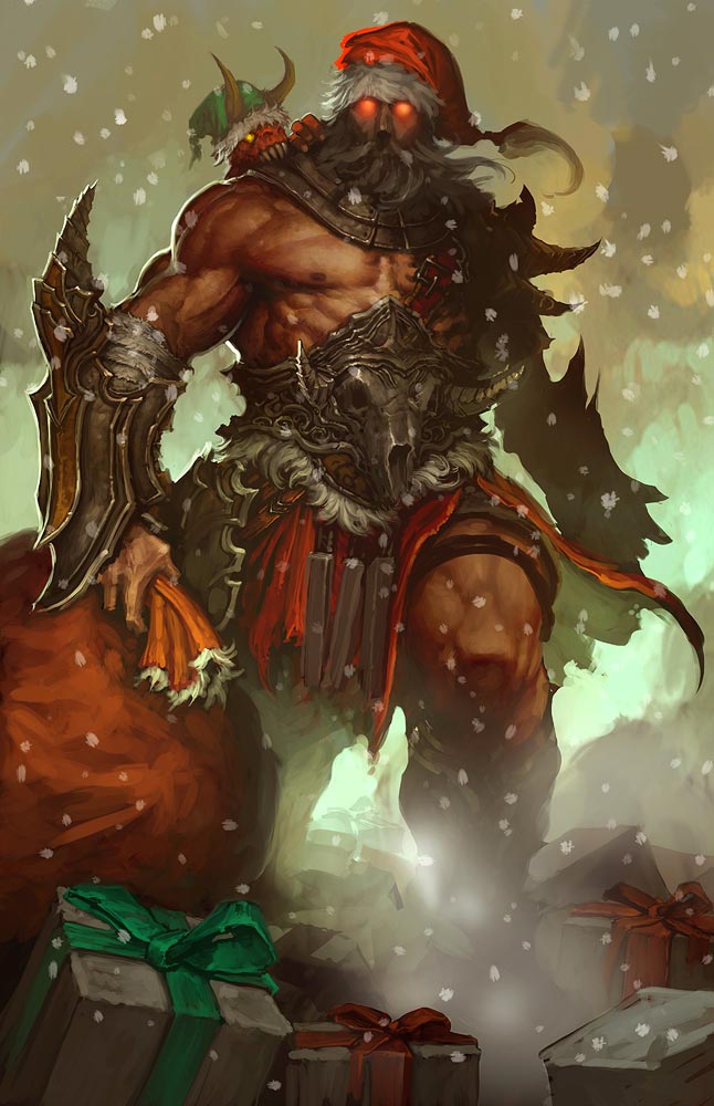 Barbarian Santa