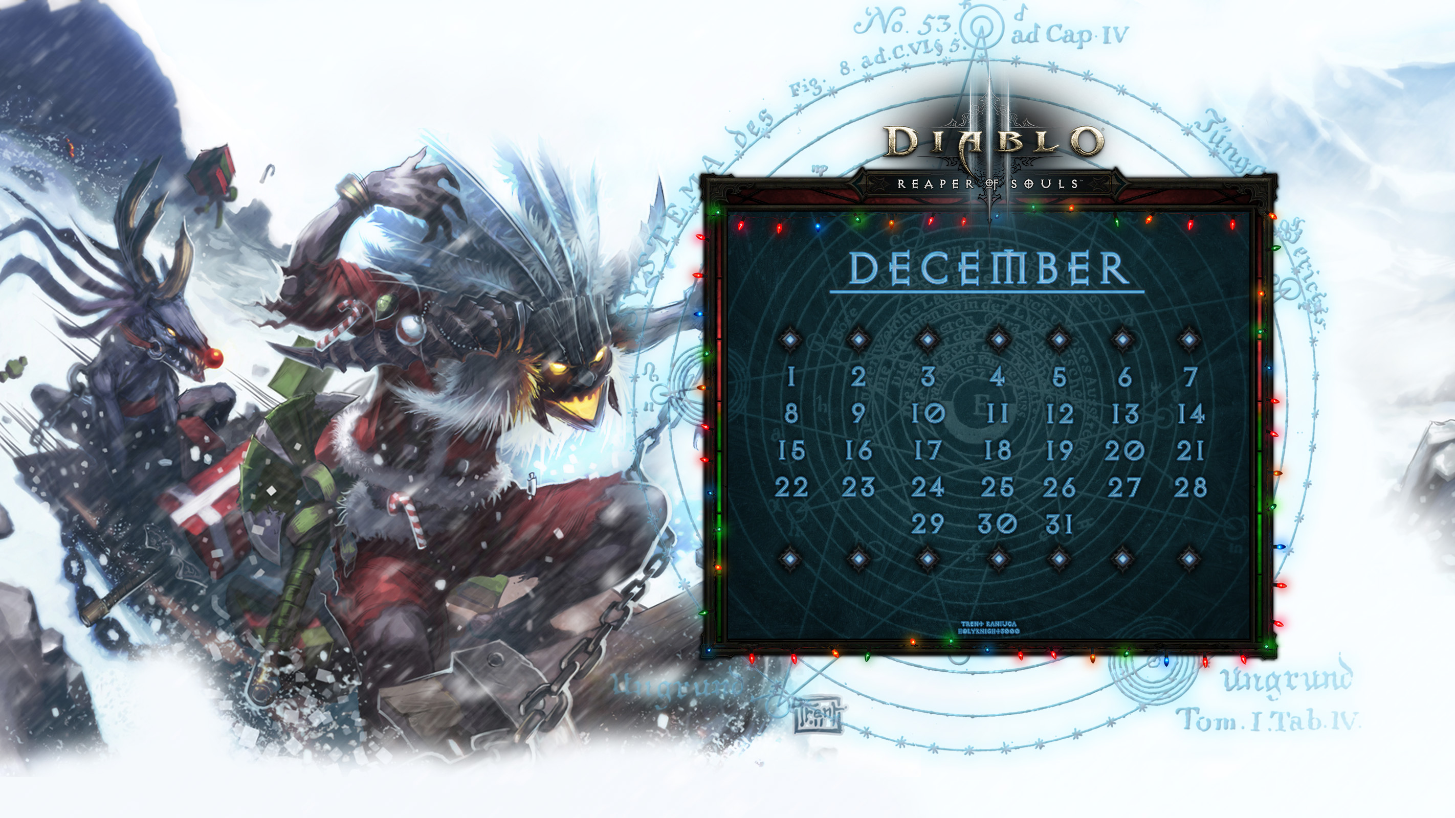 Calendar #18: Uni December - Witchdoctor Christmas