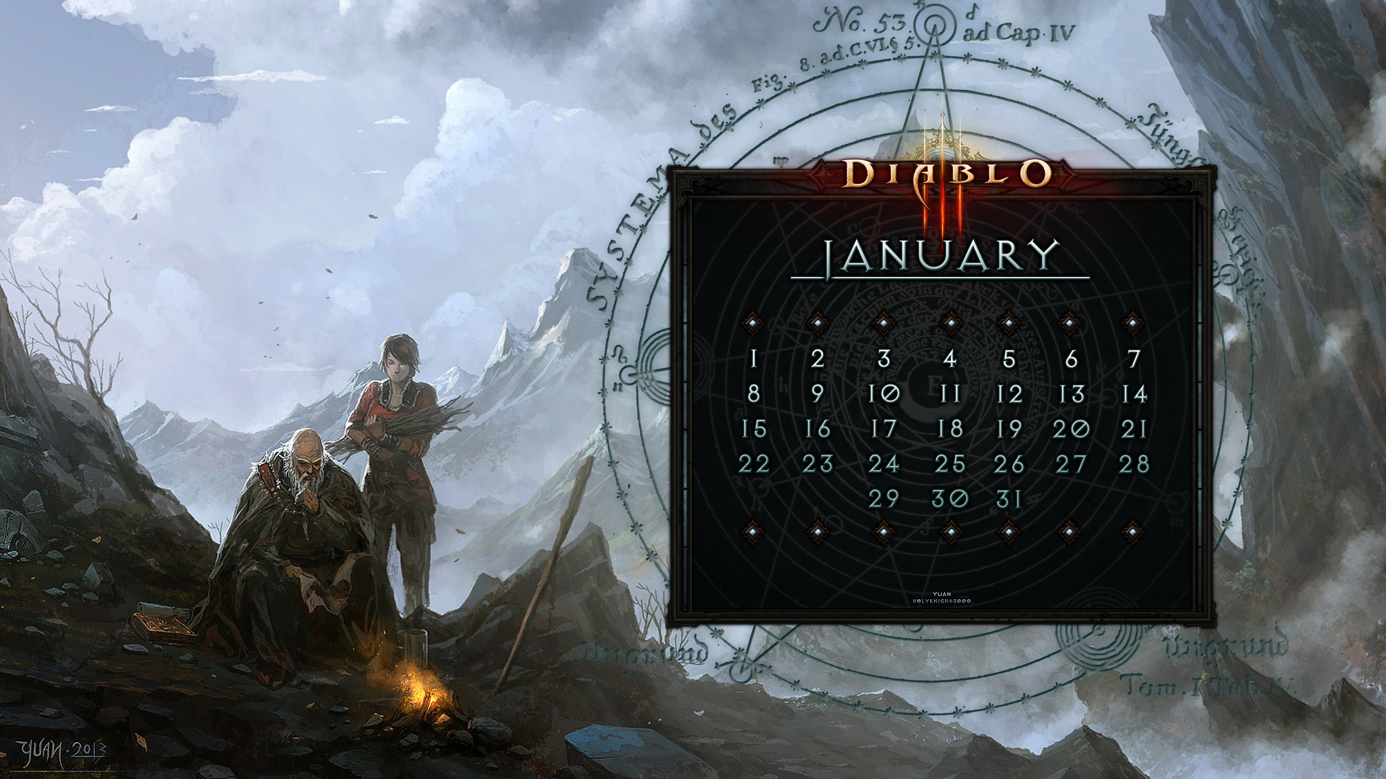 Calendar #19: Uni January