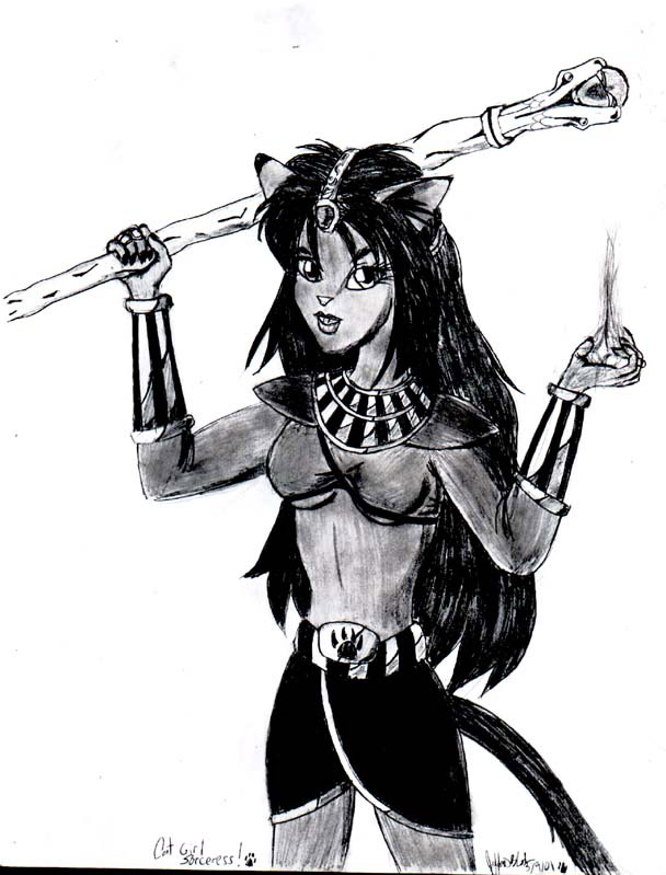 Cat Sorceress