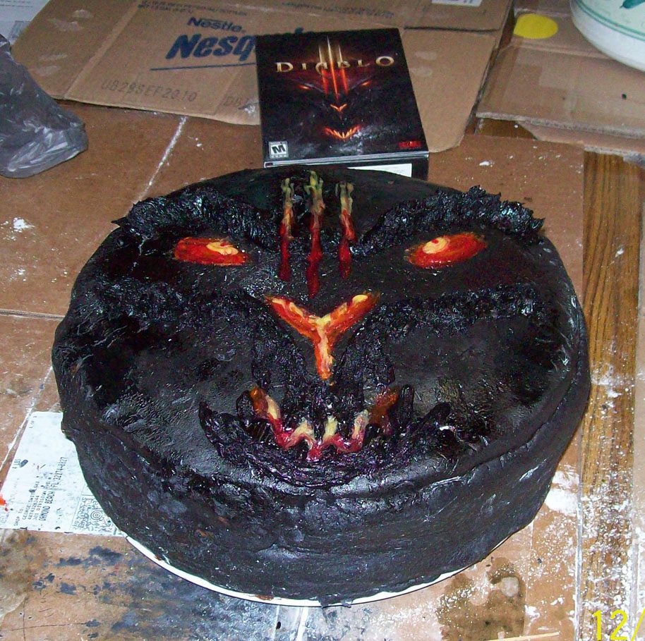 Diablo 3 Cake