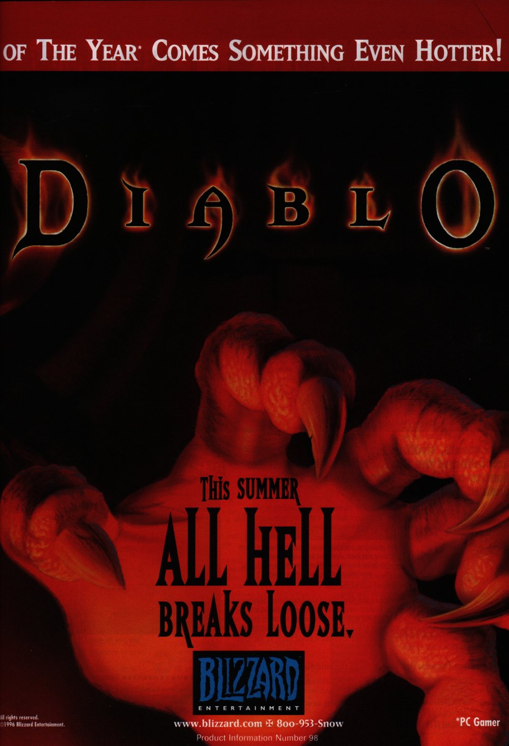 Diablo ad June 1996