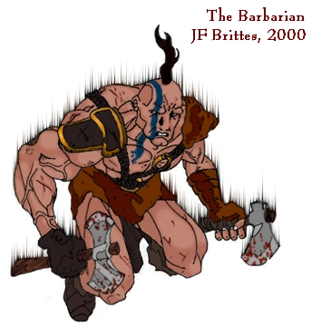 Leaping Barbarian