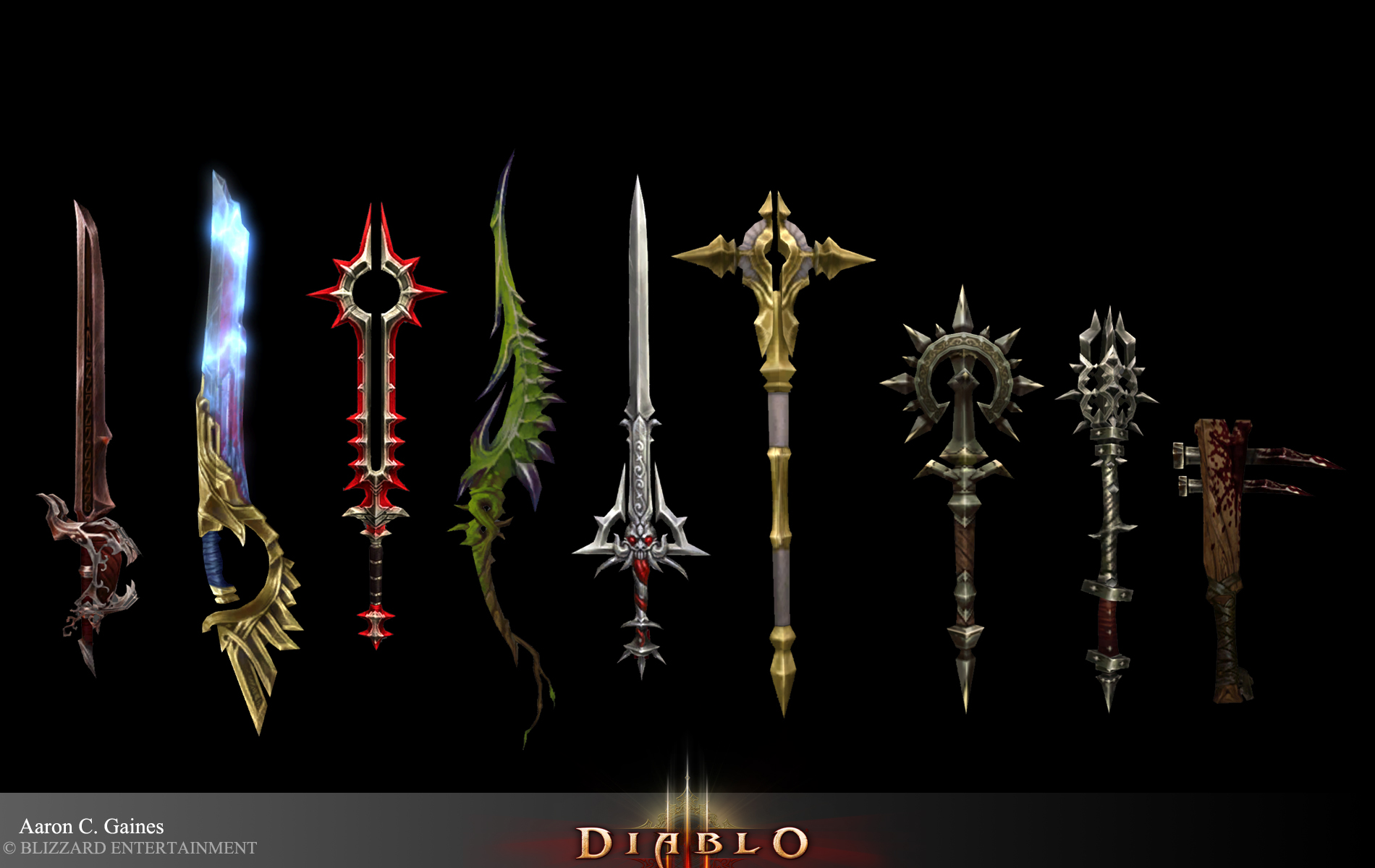 Игры легендарное оружие. Диабло 3 оружие меч. Диабло 2 оружие. Диабло 3 оружие легендарные. Оружие Diablo III.