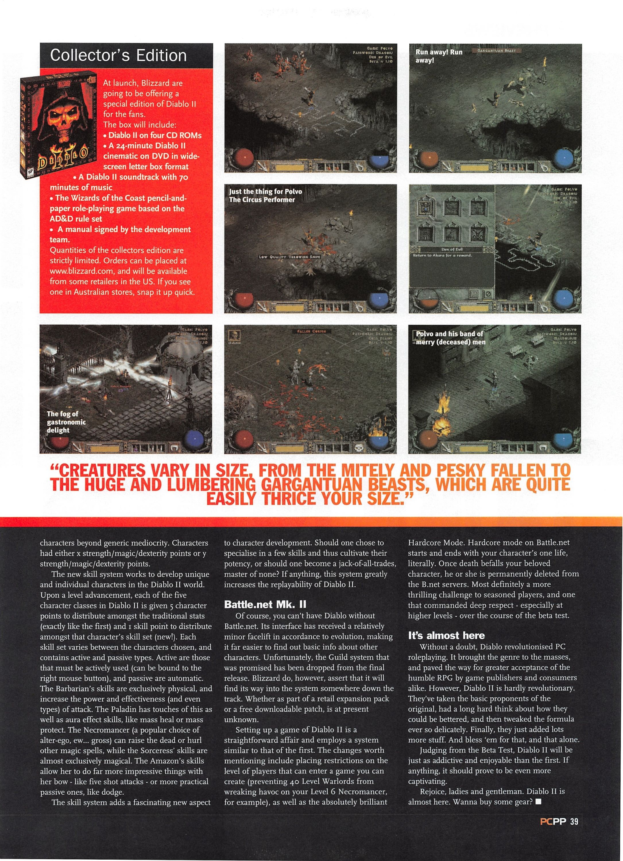 PC Powerplay Diablo 2 preview