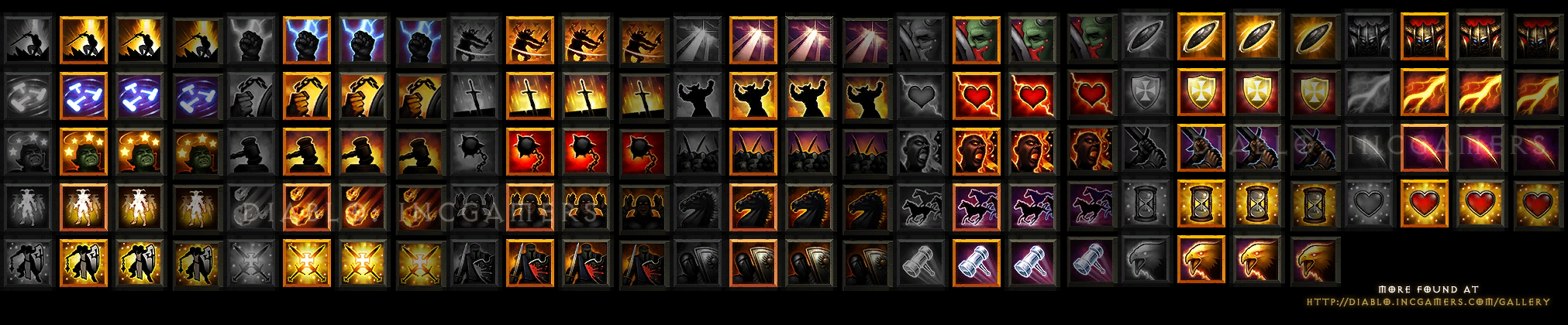 Reaper of Souls Crusader Skill Icons