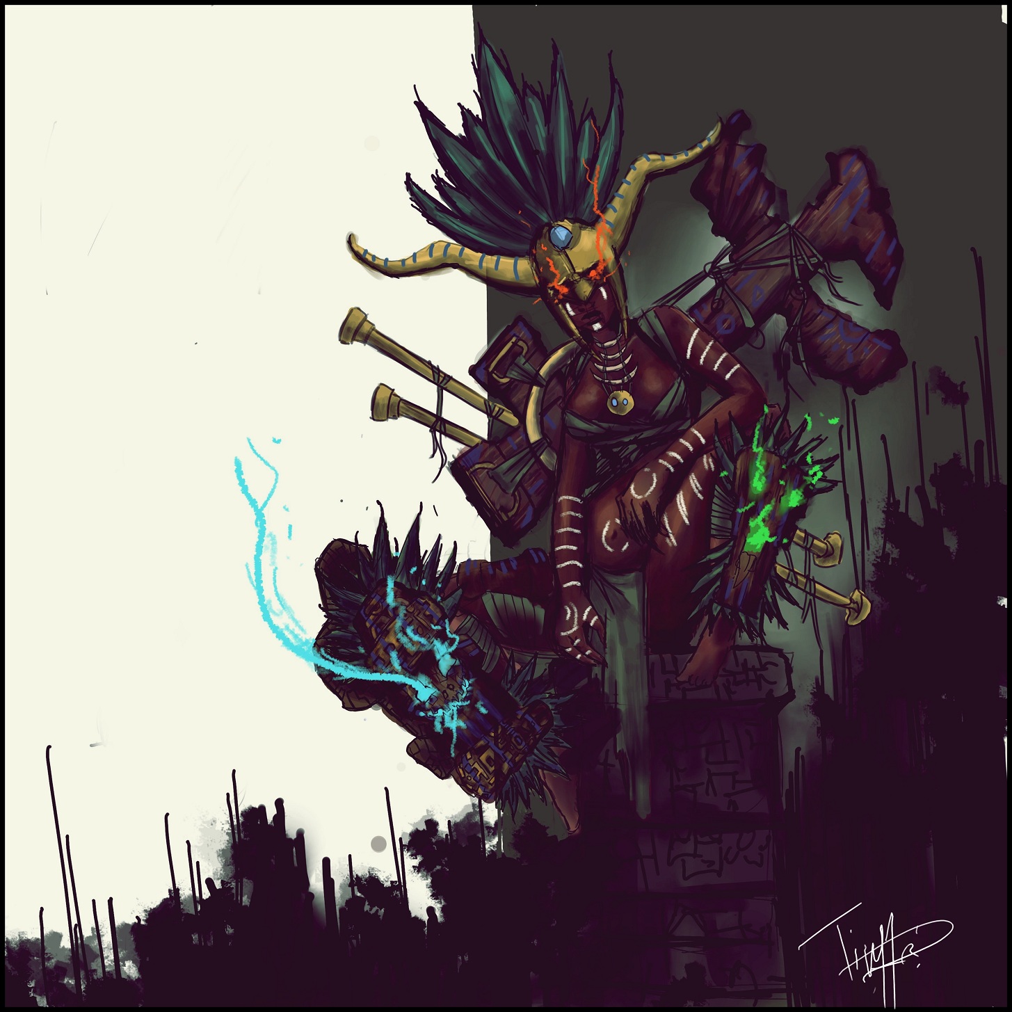 Terraria witch doctor art фото 33
