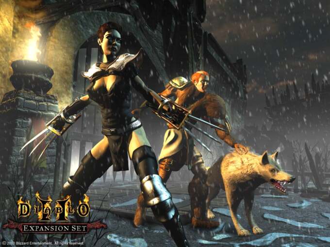 Diablo Games Classes 10 Diablo 2 Assasssin Druid Art