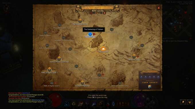 The Darkening of Tristram Guide