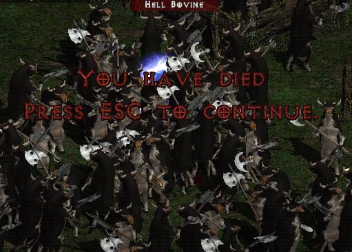 Секретная корова Уровень 3 Секретный уровень коровы - Diablo 2 Resurrected