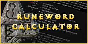 runeword calculator