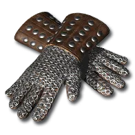 Diablo 2 Bracers - Medium Gloves