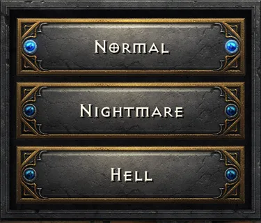 Difficulty Levels Diablo 2 Difficulty Levels